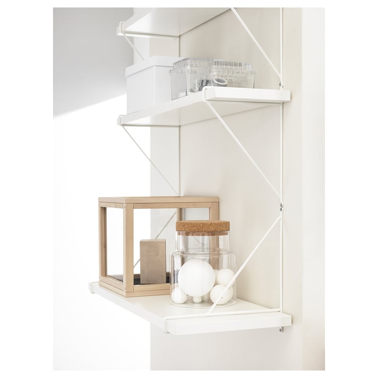 Bergshult pershult n stenn polica biela biela 80x20 cm ikea
