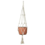 Macrame terakotový závesný kvetináč