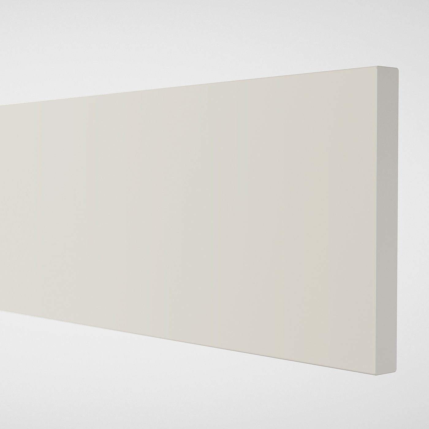 Biely obdĺžnikový panel, hladký povrch, čisté hrany.