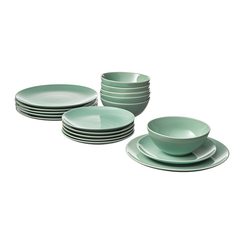 FÄRGRIK Servis, 18 ks IKEA