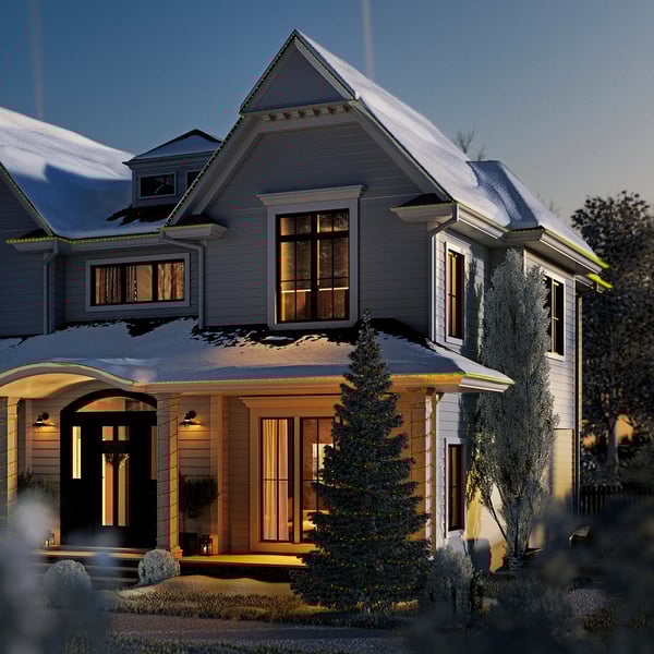 GETKÅL LED osvetľovacia reťaz, nastaviteľná farba exteriér, 35.7 m