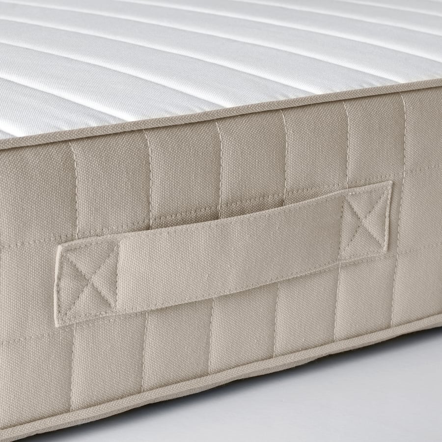 HAFSLO Pružinový matrac - stredne tvrdý, béžová - IKEA