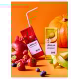 LÅNGLUR Ovocno-zeleninový smoothie, žltá/pridaný vitamín C, 200 ml