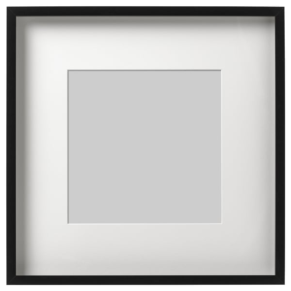 Ribba Ram Cierna 50x50 Cm Ikea