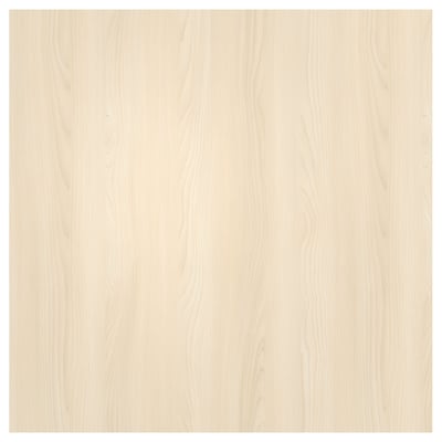 SIBBARP Nástenný panel na mieru, vzor svetl jaseňa/laminát, 1 m²x1.3 cm