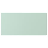 Malá zelená obdĺžniková škatuľa, hladký povrch, zaoblené hrany - zelená predná strana SMÅSTAD.