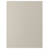 Béžový krycí panel z drevovláknitých dosiek STENSUND, obdĺžnikový, akrylový povrch, odolný voči škvrnám, ľahko sa čistí, interiér vo vidieckom štýle.