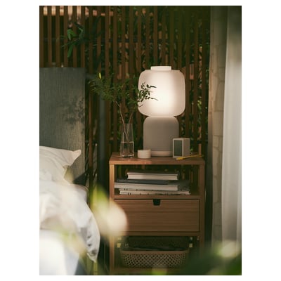 Vzduchový senzor VINDSTYRKA od ikea, zobrazuje pm2. 5, teplota, vlhkosť, tvoc.