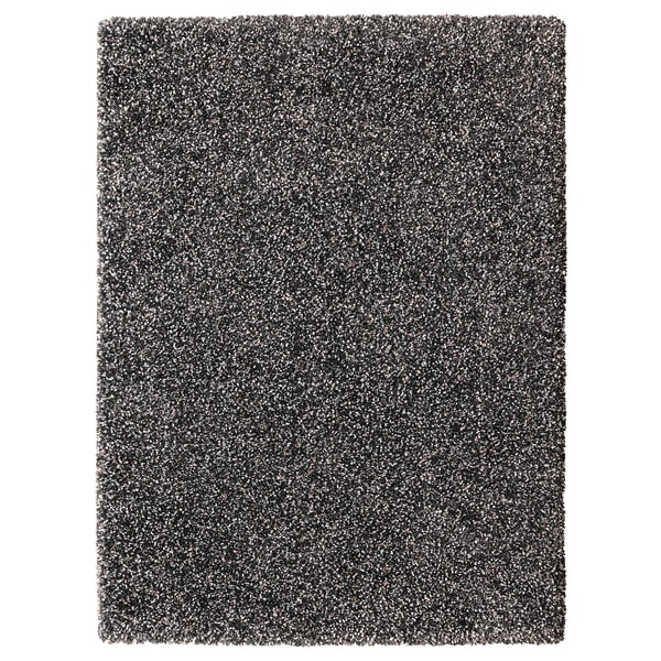 Vindum Koberec Vysoky Vlas Tmavosiva 133x180 Cm Ikea