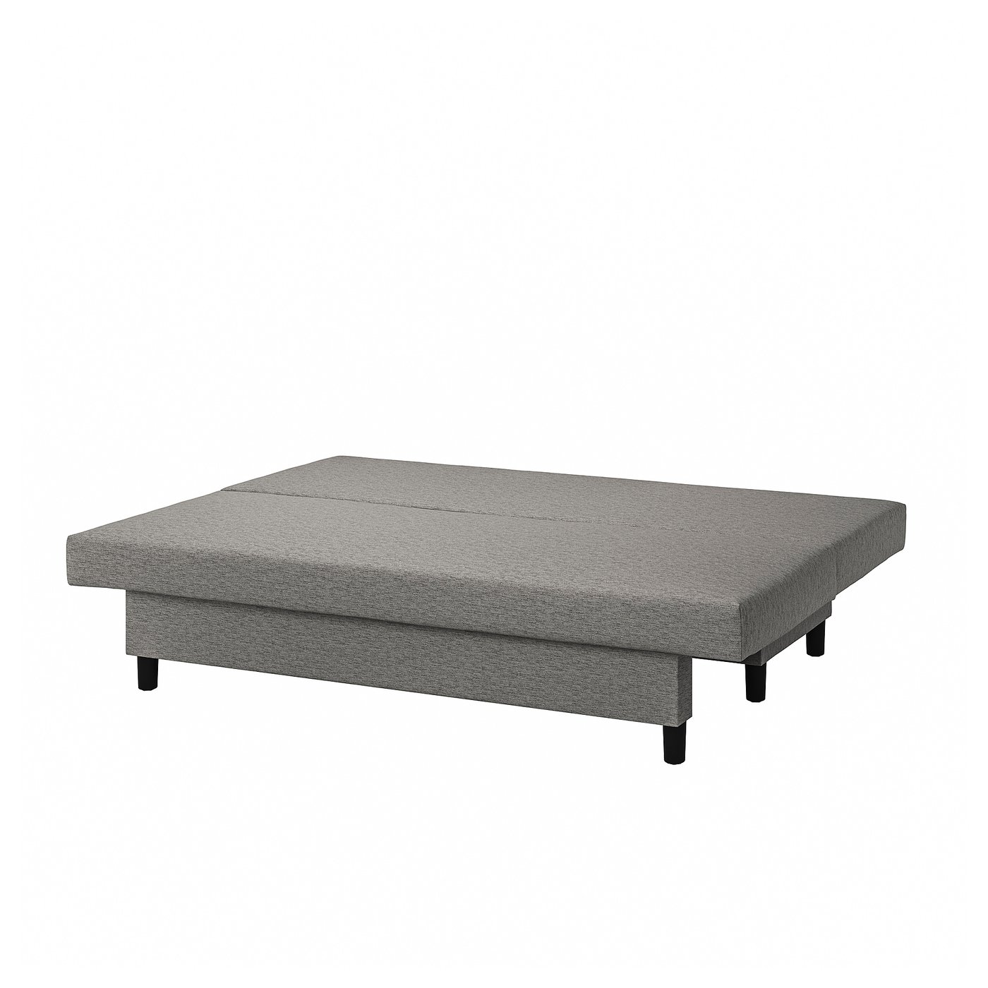 ALVDALEN 3-seat sofa-bed, Knisa grey-beige — picture 2