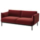 ÄPPLARYD 2-seat sofa, Djuparp red-brown