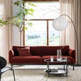 ÄPPLARYD 3-seat sofa, Djuparp red-brown