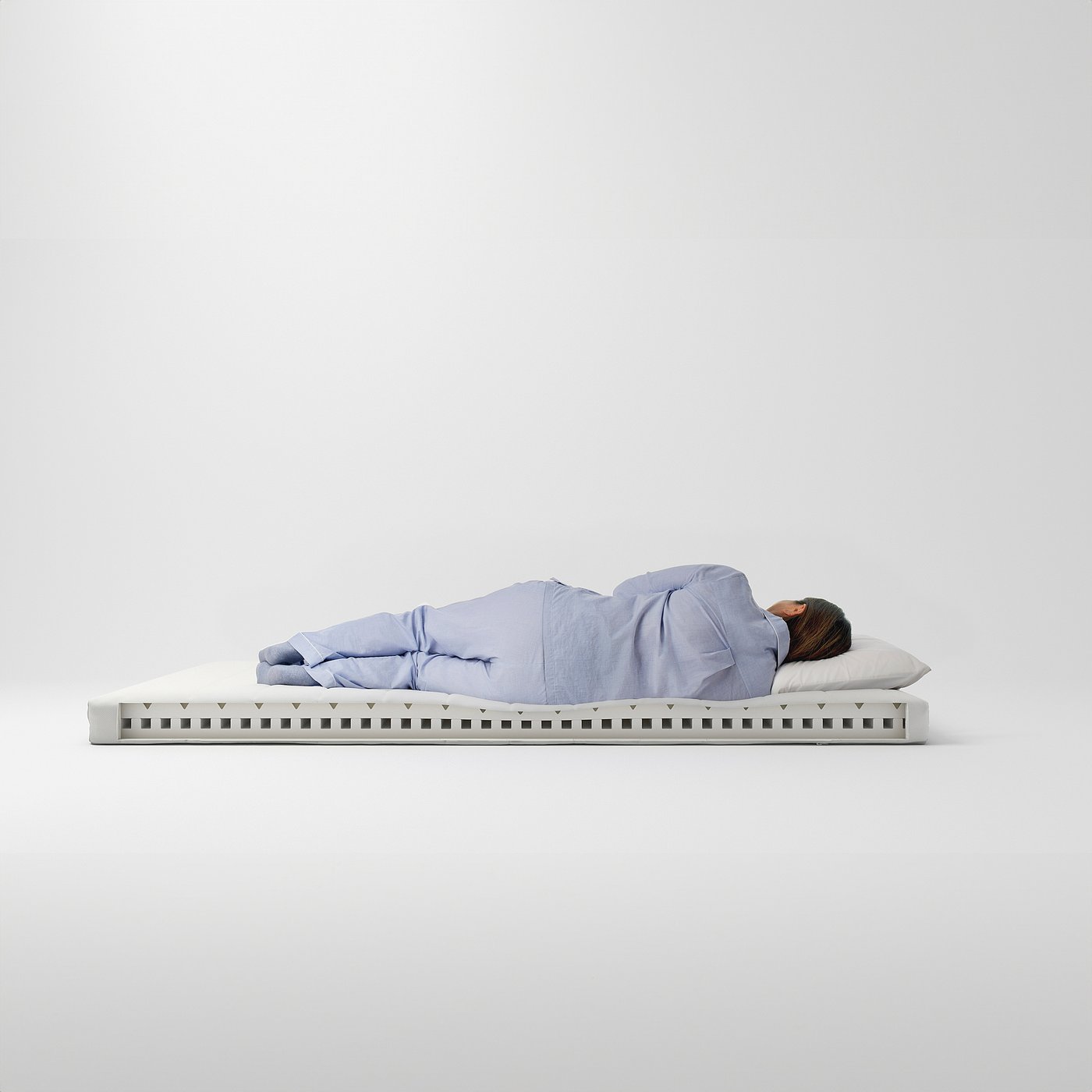 ÅFJÄLL foam mattress, medium firm/white, 90x200 cm - IKEA