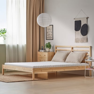 ÅNNFJÄLLET Coir mattress, super firm/white, 150x200 cm