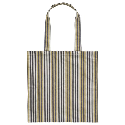 BARRMYNTA Bag, multicolour striped, 40x40 cm