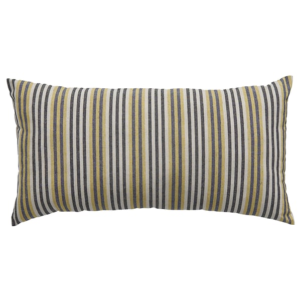 BARRMYNTA Cushion, multicolour striped, 30x58 cm
