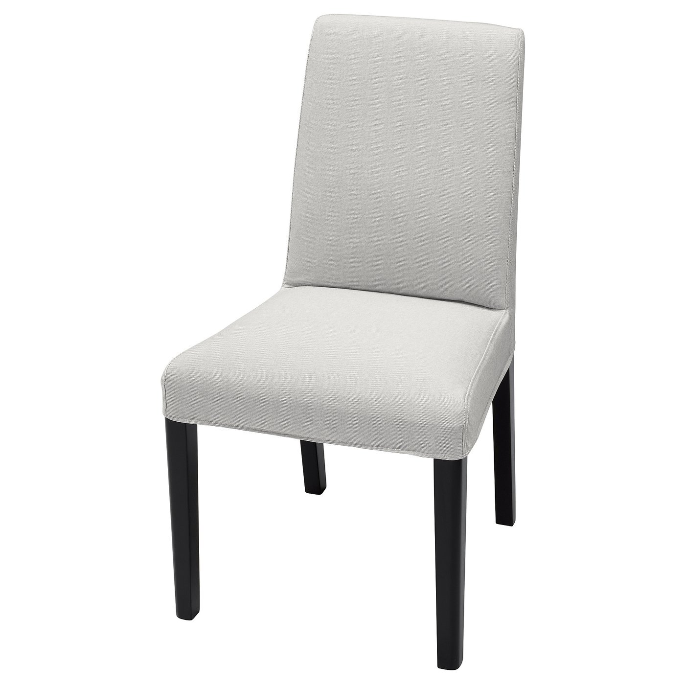 BERGMUND chair, black/Orrsta light grey IKEA