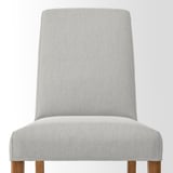 BERGMUND Chair, oak effect/Orrsta light grey