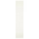 BERGSBO Door with hinges, white, 50x229 cm