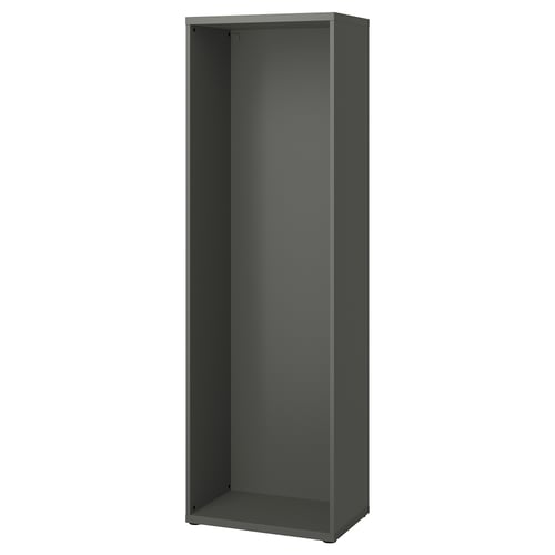 BESTÅ bookcase frame, black, rectangular, minimalist design.