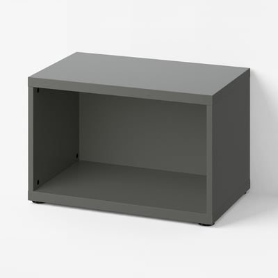 BESTÅ Frame, dark grey, 60x40x38 cm