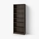 BILLY Bookcase, dark brown oak effect, 80x28x202 cm