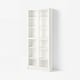 BILLY / OXBERG Bookcase, white, 80x30x202 cm