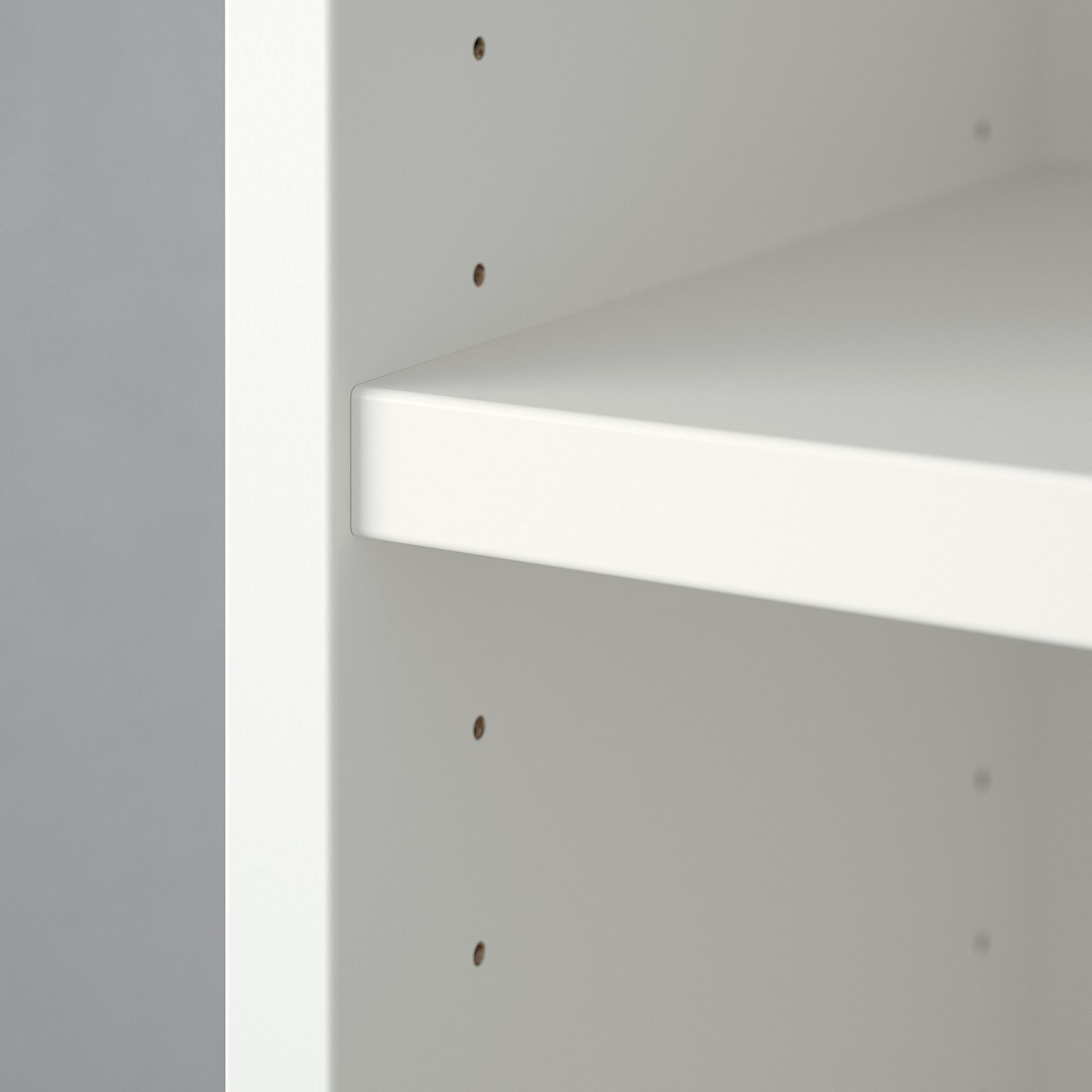 BILLY / OXBERG bookcase with panel/glass doors, white, 80x30x202 cm — picture 7
