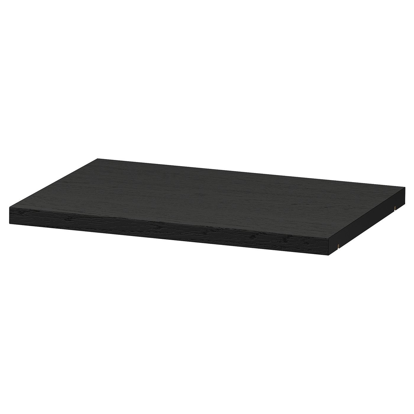 BILLY shelf, black oak effect, 36x26 cm IKEA