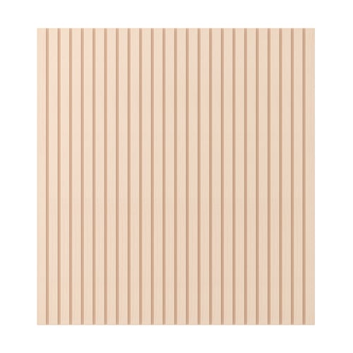 BJÖRKÖVIKEN: light birch wood veneer panel, rectangle, striped, modern scandi design.