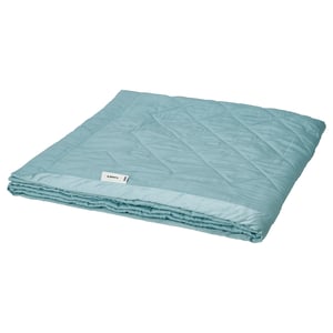 BLÅNEPETA Duvet, cool, light blue, 200x200 cm