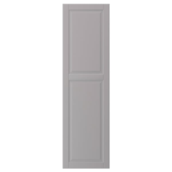 BODBYN Door, grey, 40x140 cm