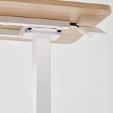 BOLLSIDAN Laptop stand, white stained oak effect/white, 68x36 cm