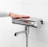 BROGRUND Thermostatic bath/shower mixer, chrome-plated, 150 mm