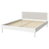 BRUKSVARA Bed frame, white, 180x200 cm