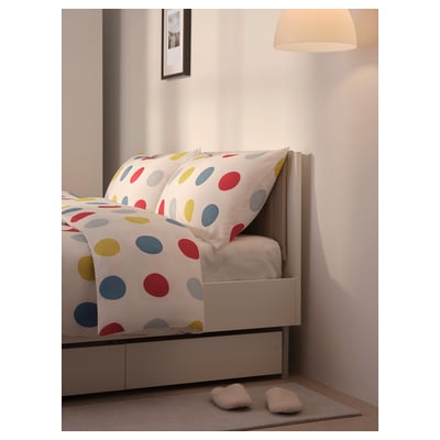 BRUKSVARA Bed storage box, white, 63x62 cm