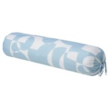 BRUKSVARA Bolster case, blue/geometric, 38x110 cm