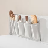 BRUKSVARA Dressing table, white/light grey, 68x40 cm