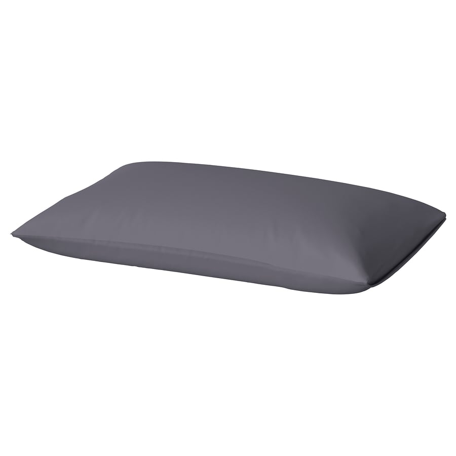 BRUKSVARA pillowcase, dark grey, 50x80 cm IKEA