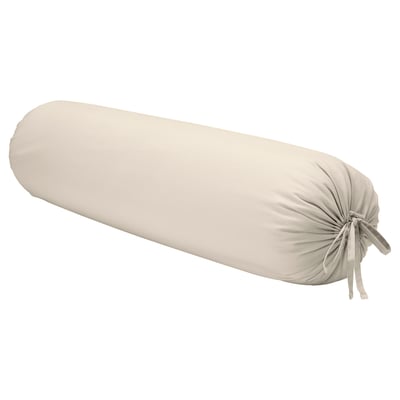 DVALA Bolster case, beige, 38x110 cm