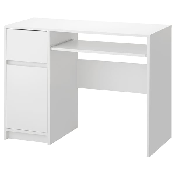 EJLER Desk, white, 100x45 cm