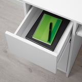 EJLER Desk, white, 100x45 cm