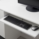 EJLER Desk, white, 100x45 cm