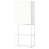ENHET Storage combination, white, 60x32x150 cm