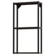 Option: ENHET Wall fr w shelves, anthracite, 40x15x75 cm