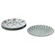 ENTUSIASM Side plate, patterned/green, 18 cm