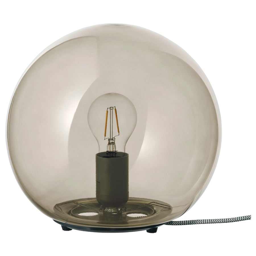 FADO Table lamp, grey, 25 cm - IKEA
