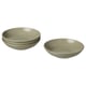 Option: FÄRGKLAR Deep plate, matt green, 19 cm