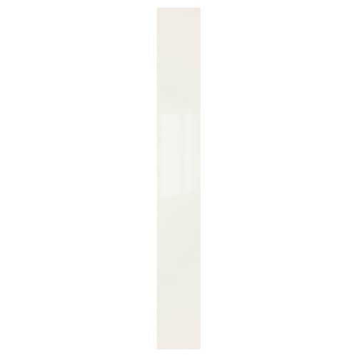 FARDAL door: white, glossy, rectangular, hinged, high-gloss finish.