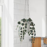 FEJKA Artificial potted plant, in/outdoor hanging/String of hearts, 9 cm
